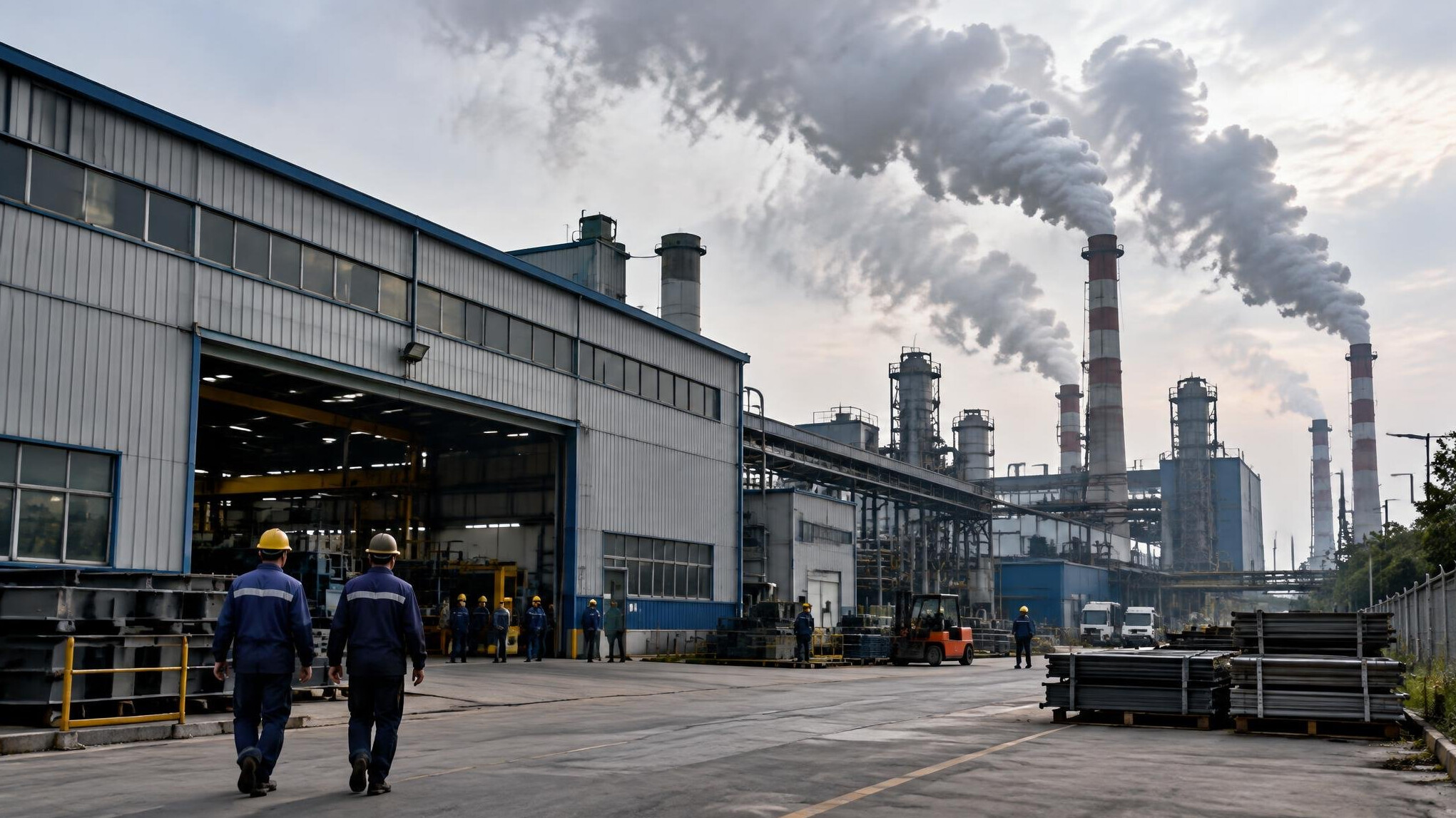 factory building exterior